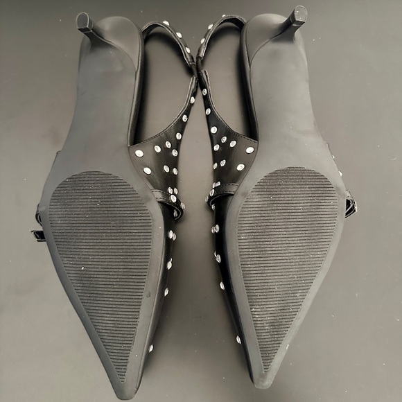 Madden Girl Studded Slingback Heels 9.5 - Picture 6 of 7